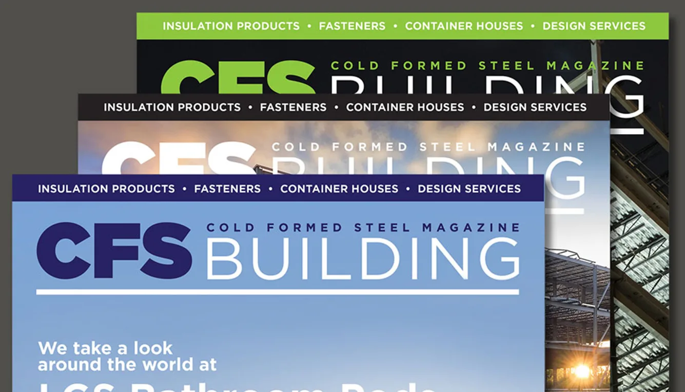 IN THE NEWS: Knudson KFS-1420 Featured in CFSBuilding Cold Formed Steel Magazine