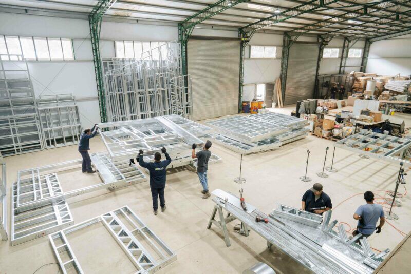 Photo-of-Workers-Building-Steel-Frames