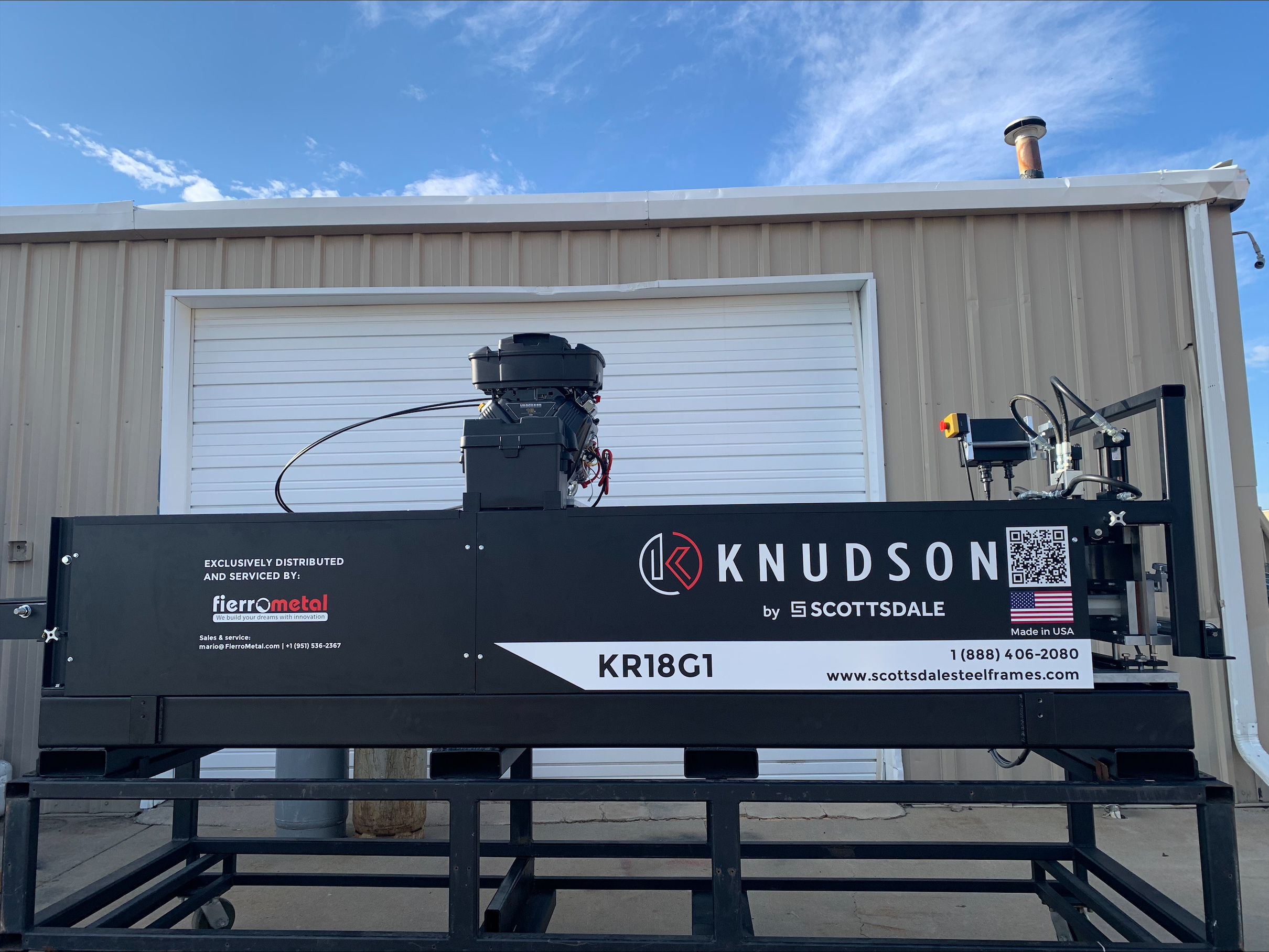 Knudson by Scottsdale roofpanel roll forming