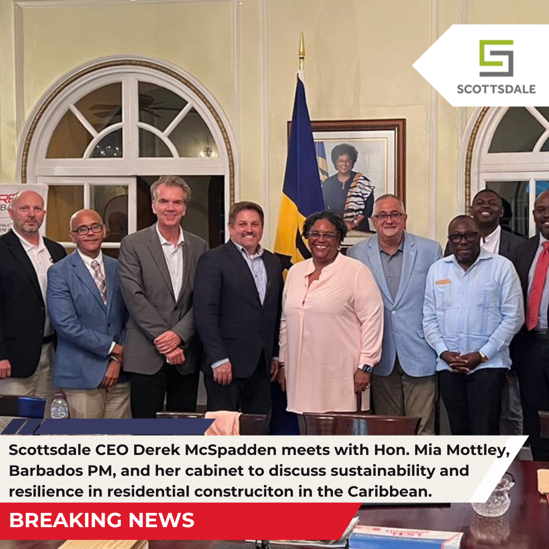 Hurricane-Proof Housing: Scottsdale’s Steel Framing Innovation in Barbados’ Climate-Resilient Initiative