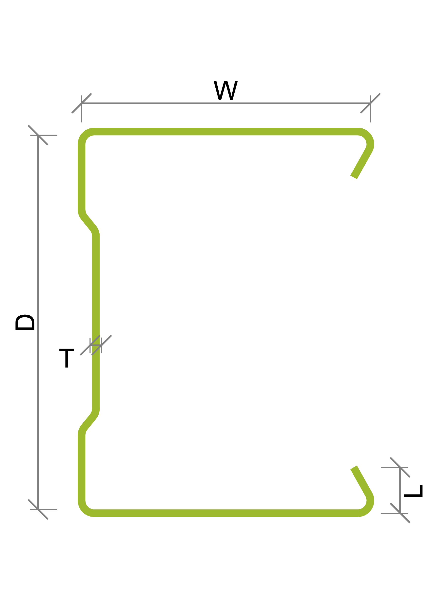 Knudson - Lipped channel section - Non structural